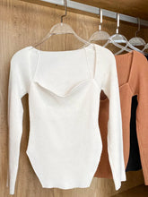 Load image into Gallery viewer, Square Neck Long Sleeve

