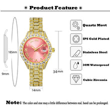 Load image into Gallery viewer, Gold Plated Quartz Watch

